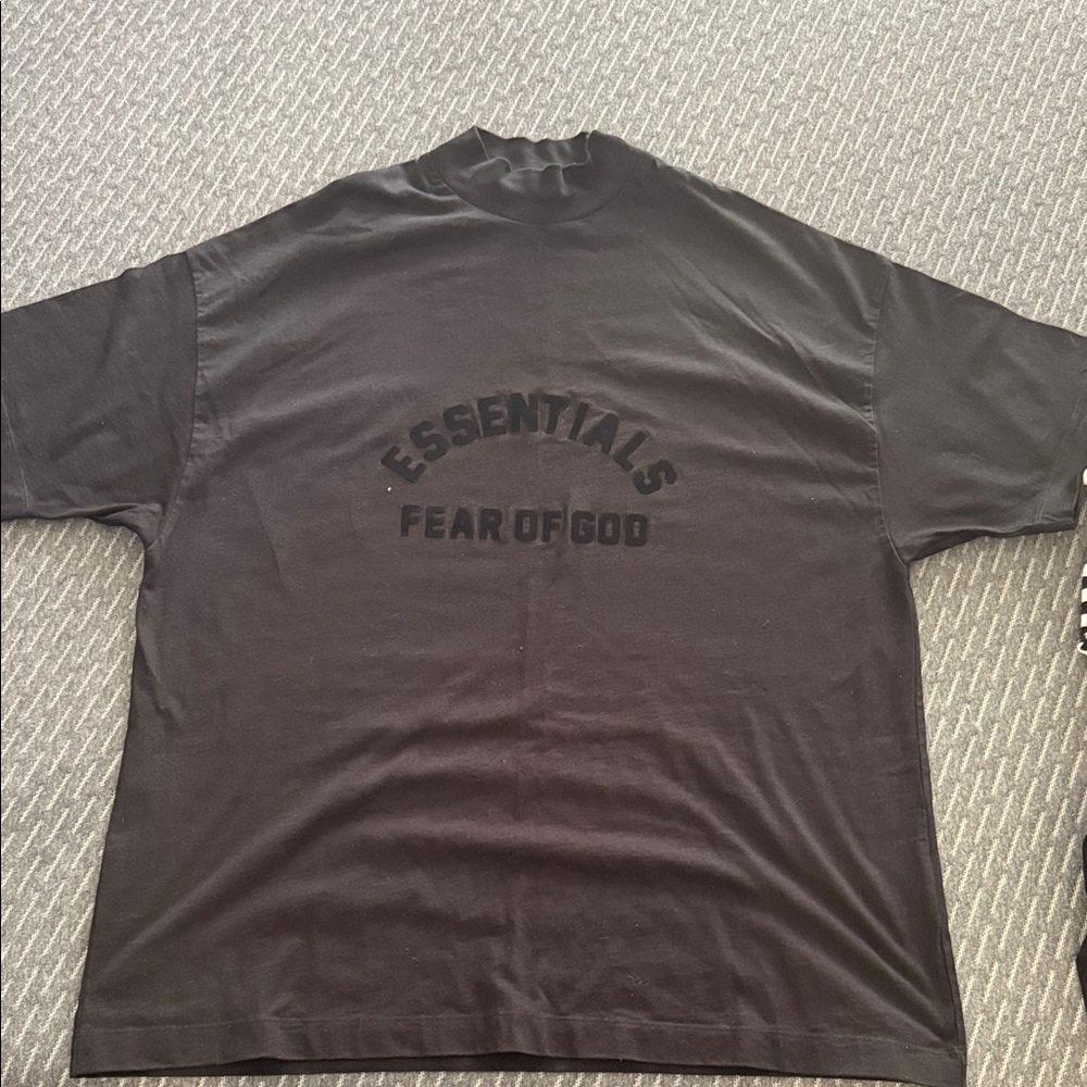 Essentials Black Short Sleeve Tee